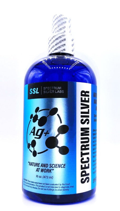 .SPECTRUM SILVER AG+ Ionic Nano Silver 16 oz – SPECTRUM SILVER LABS
