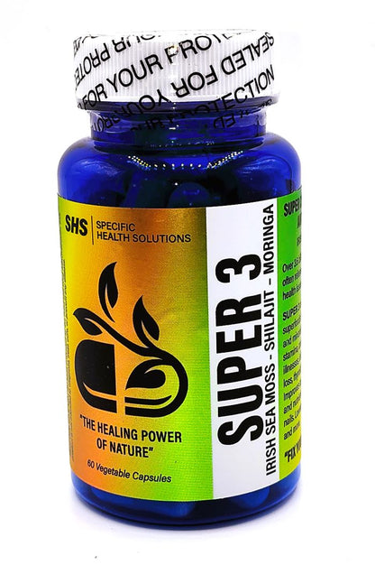 SUPER 3 - Nutrient-Rich Superfood (60 capsules)