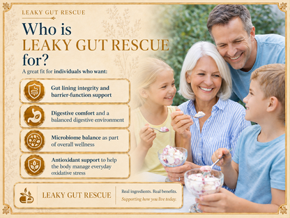 LEAKY GUT RESCUE - Digestive & Leaky Gut Repair