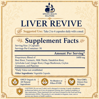 LIVER REVIVE - Liver Detox & Repair