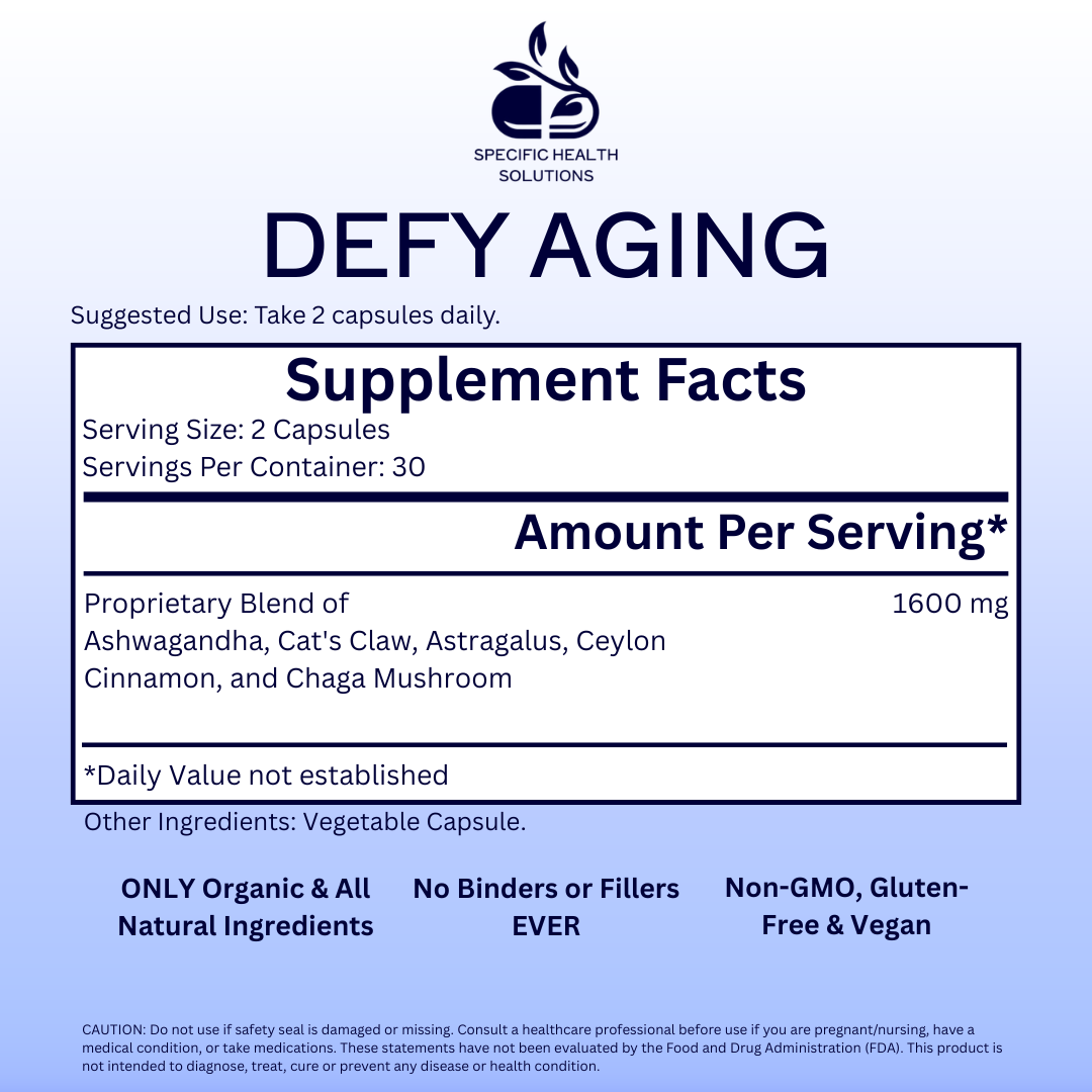 DEFY AGING - Anti-Aging Support