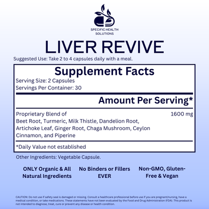 LIVER REVIVE - Liver Detox & Repair