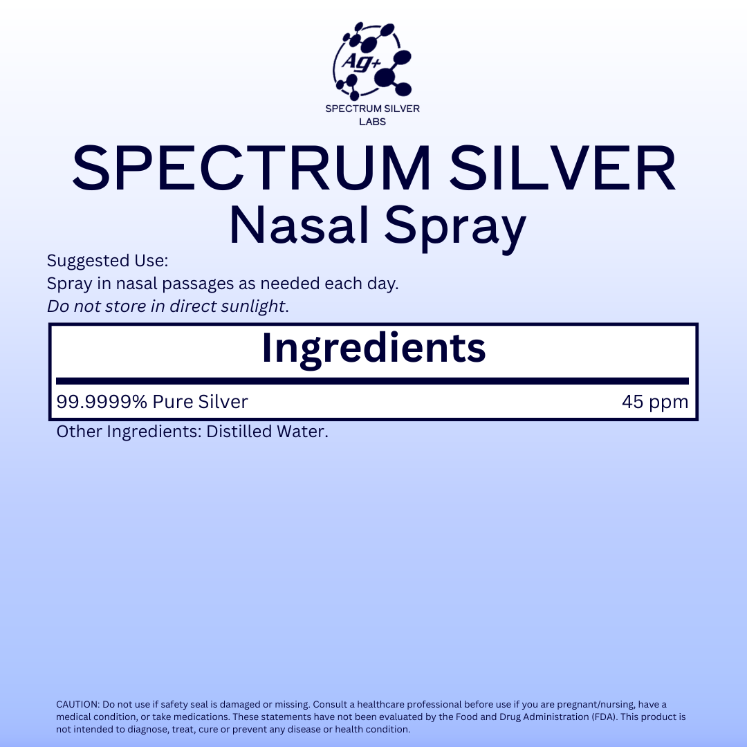 SPECTRUM SILVER AG+ Nasal Spray